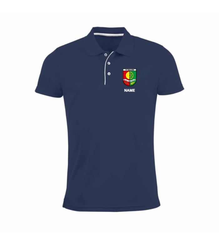 Poloshirt TF Kollow + Namen (navy)