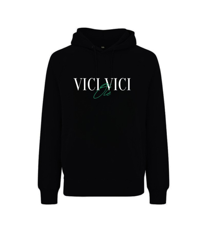 Hoodie SC Schwarzenbek "VICI VICI" – Schwarz